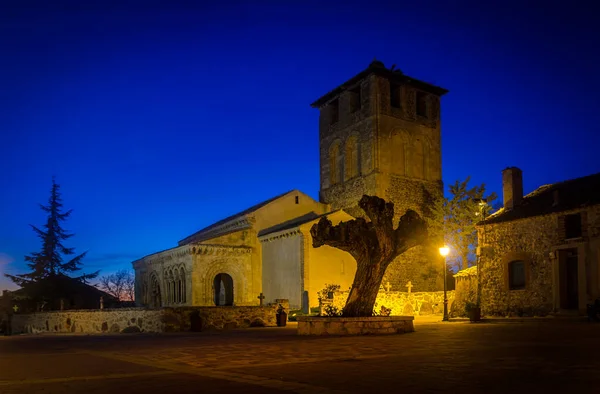 Chiesa San Michele Sotosalbos Segovia — Foto Stock