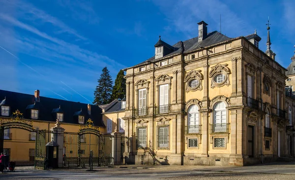 Baroque Palace Village Granja Segovia — Stock Photo, Image