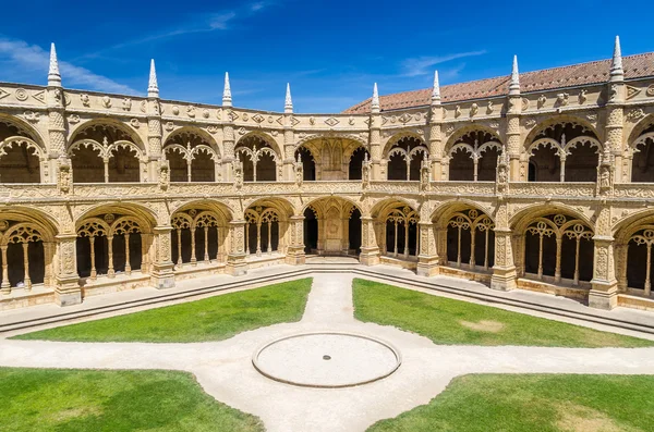 Klosteret i Jeronimos-klosteret – stockfoto