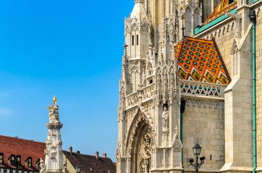 matthias Kilisesi'nin detay