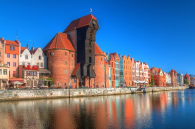Güneşli bir günde Gdansk