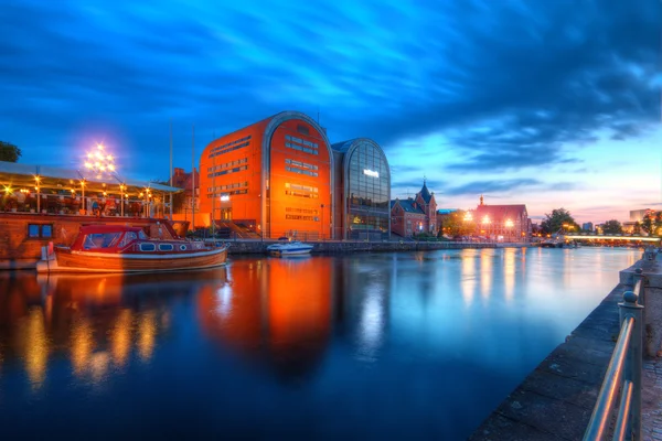 Bydgoszcz akşam Şehir Manzaralı