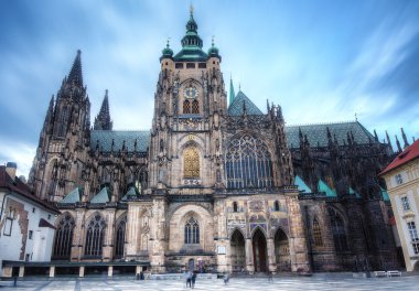 Prag 'daki St. Vitus Katedrali, Çech Cumhuriyeti.