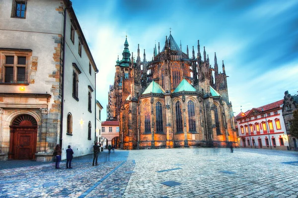 Prag 'daki St. Vitus Katedrali, Çech Cumhuriyeti. — Stok fotoğraf