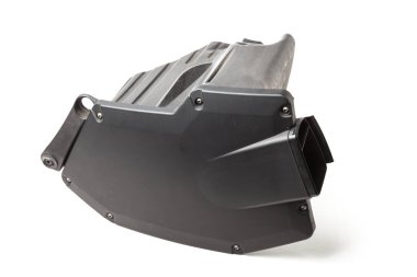 Havalandırma için siyah plastikten yapılmış araba motorunun emme manifoldunu temizlemek ve tozun yolcu bölümüne girmesini engellemek için filtre konutu. Otomatik ayrıştırma için yedek parça sat.