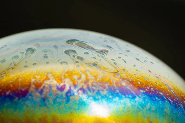 Sabun köpüğü renkli dokunun soyut arka plan yumuşak odaklı psikedelik Makro Fotoğrafçılık nefes kesici kabarcık fotoğrafları oluşturur.