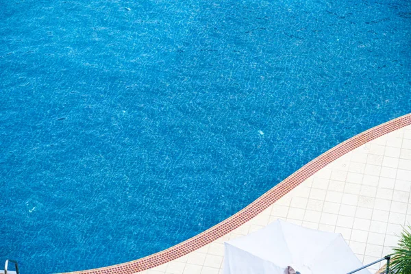 Top View Big Swimming Pool Edge Pool Side Non Slip — Stock Photo, Image