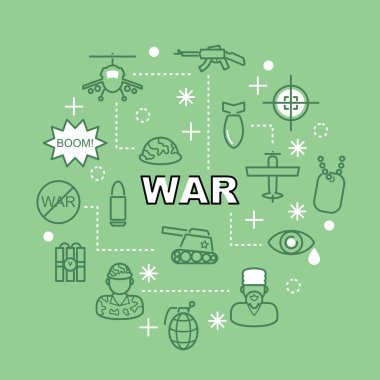 savaş en az anahat simgeleri