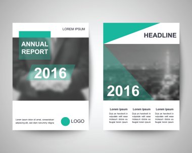 yıllık rapor 2016 el ilanı a4 şablonu