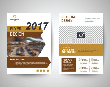 kahverengi el ilanı a4 şablonu