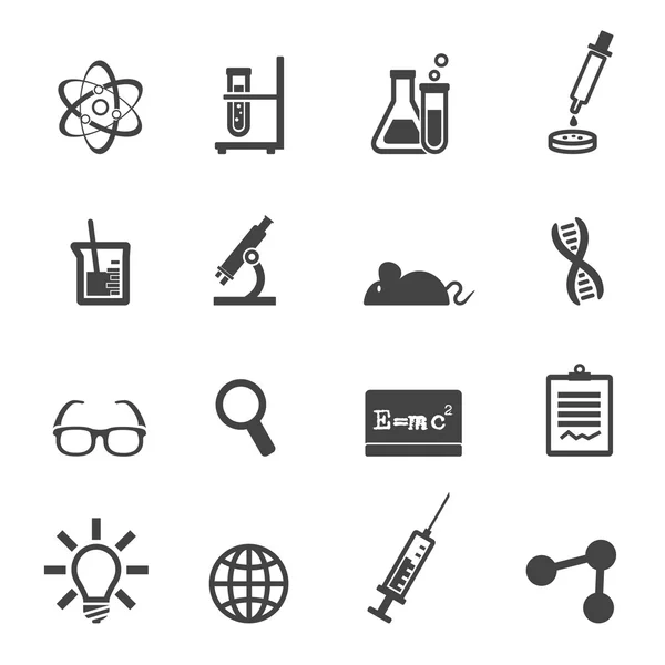 Science icons Stock Vector Image by ©tulpahn #51436097