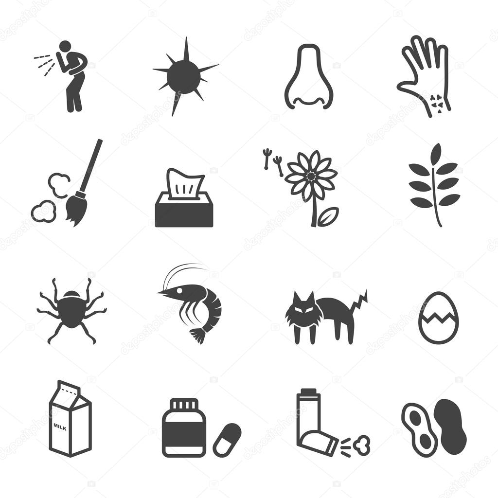 allergies icons