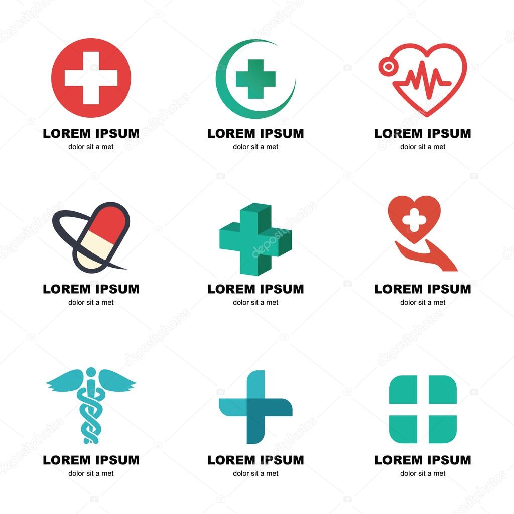 medical logo icons