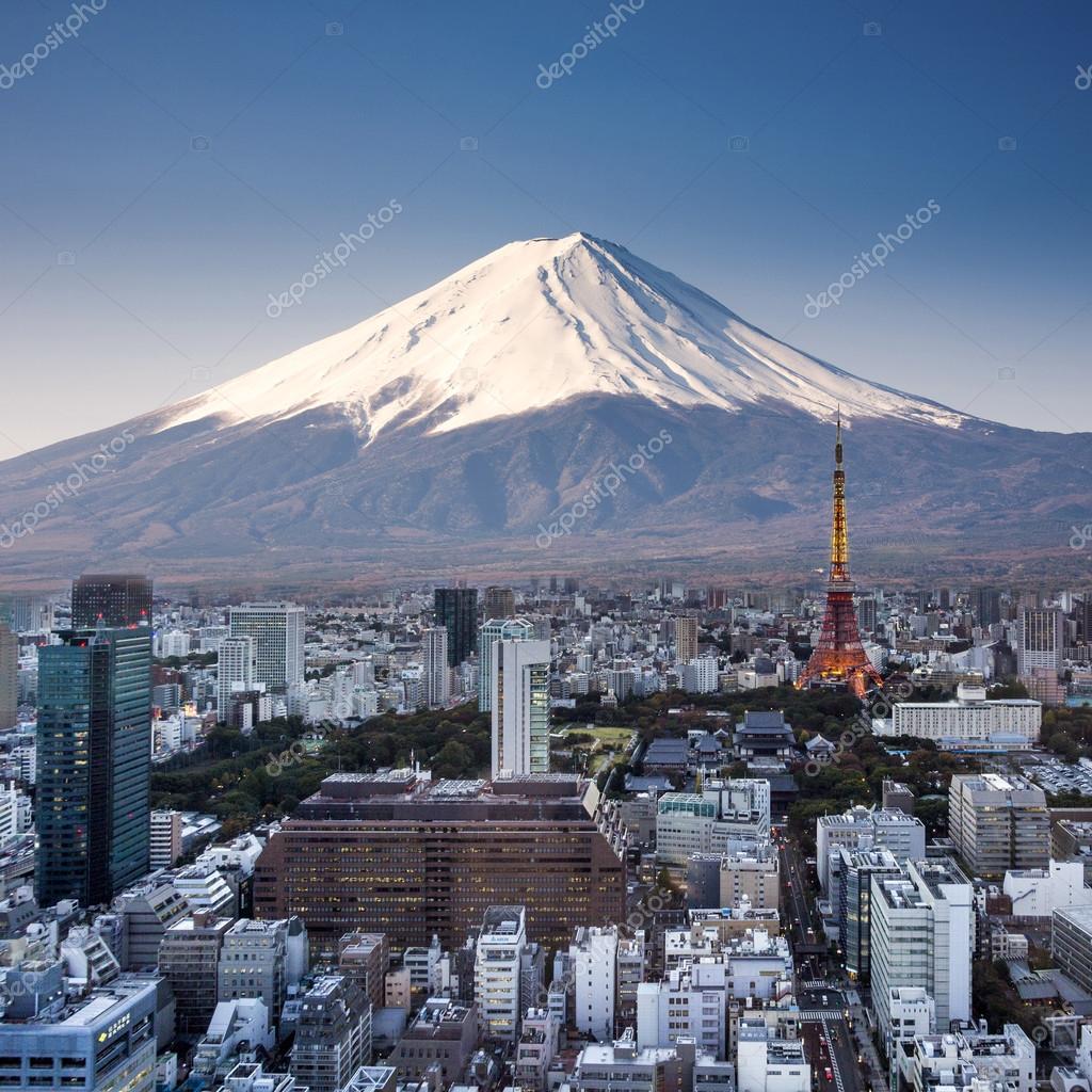 Coucher de soleil sur Tokyo avec la photographie Coucher de soleil sur Tokyo avec la photographie