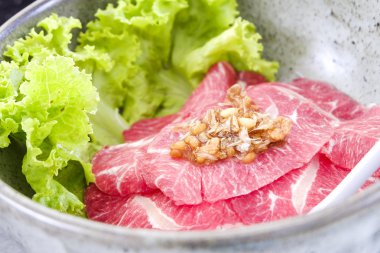 Gıda Tay tarzı beef noodle.