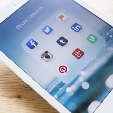 Chiang Mai, Tayland - 07 Eylül 2014: Tüm popüler sosyal