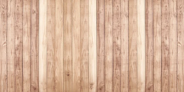 Tavola di legno marrone parete texture sfondo panorama — Foto Stock