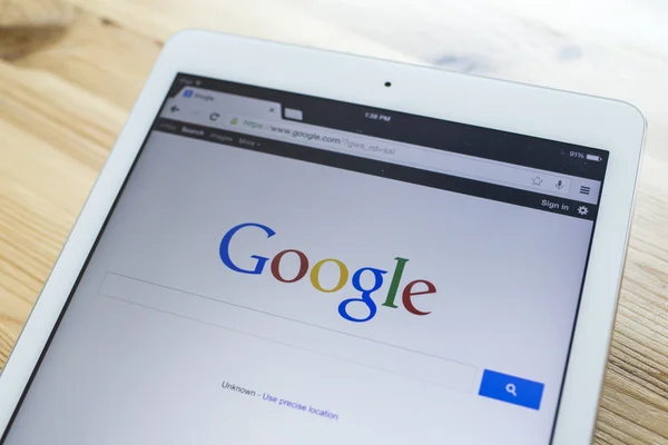 Chiang Mai, Tayland - 07 Eylül 2014: A Google aramak ev 