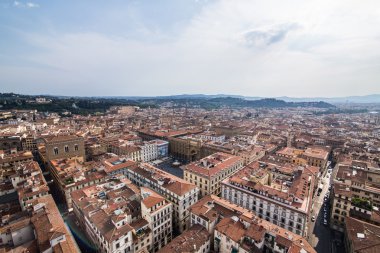 İtalya, Floransa 'daki Santa Maria del Fiore Katedrali manzarası