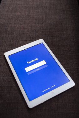 Chiang Mai, Tayland - 21 Eylül 2014: Facebook Uygulama si