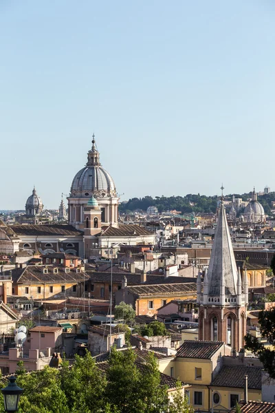 Widok na zabytkowe centrum Rzymu, Włochy — Zdjęcie stockowe