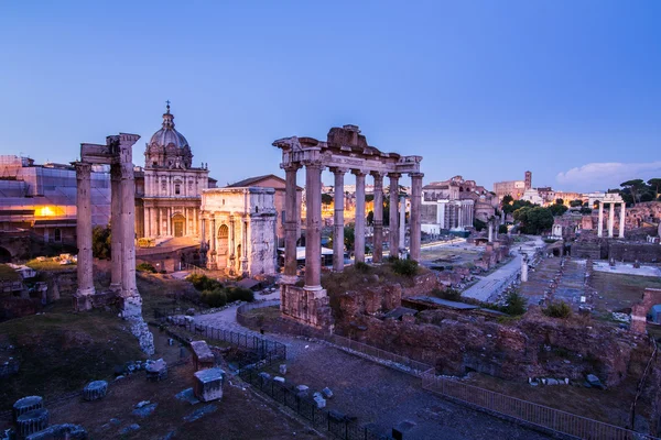 Roman Forum, Řím, Itálie — Stock fotografie