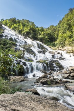 Mae Ya şelale Chiang Mai, Tayland.
