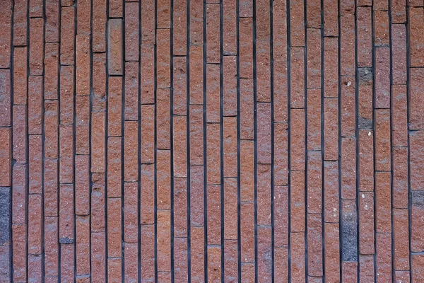 Tegel vägg bakgrund i lantliga rum, grungy rostig block av ston — Stockfoto