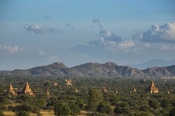 World heritage 4,000 pagoda landscape of Bagan, Myanmar. — Stock Photo, Image