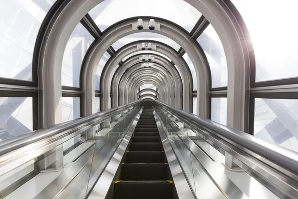 The Escalator Of The Floating Garden Observatory — Stock Photo, Image