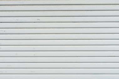 Metal beyaz kapı veya duvar doku ve arka plan.