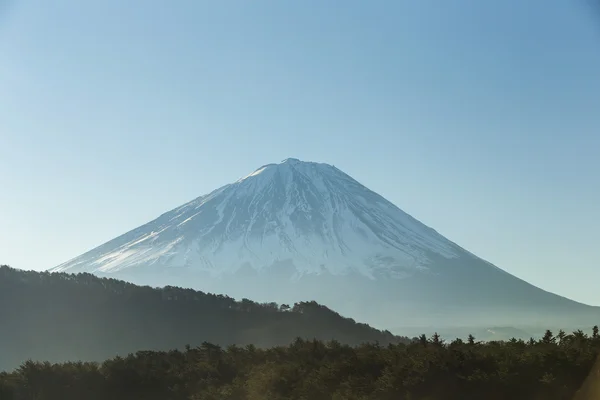 Mont Fuji avec calotte neigeuse. Japon — Photo