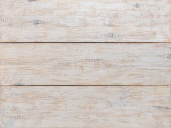 Mesa Estilo Rústico Tablones Madera Natural Pintados Color Blanco Fondo — Foto de Stock