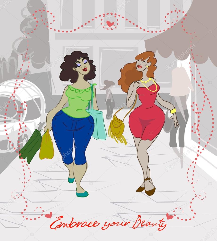curvy shopping