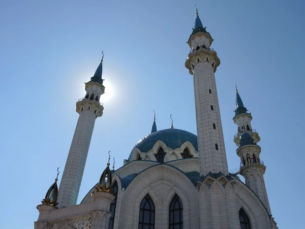 Kul Szarif Meczet w Kazaniu, tatarstan, Rosja w świetle dziennym — Zdjęcie stockowe