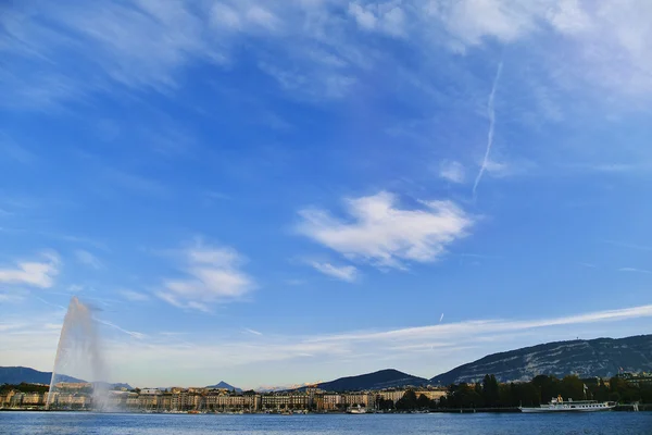 Cenevre Gölü görünümü