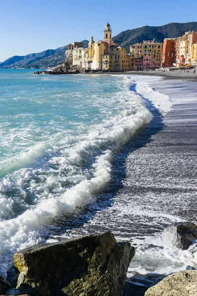 La costa de Camogli — Foto de Stock