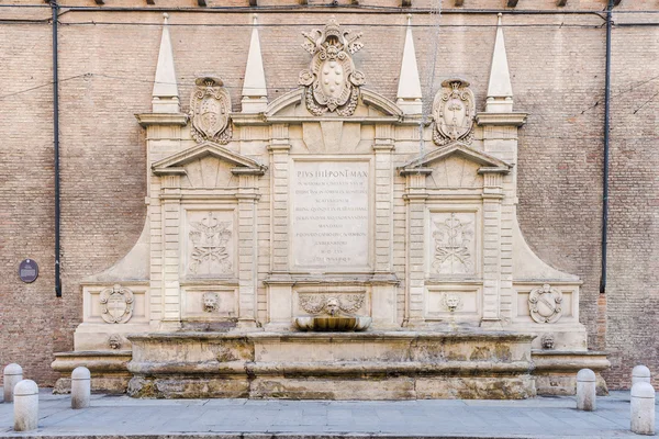 Fontana Vecchia à Bologne — Photo