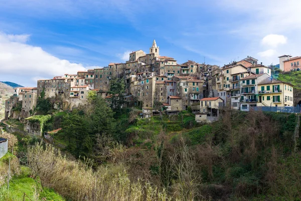 El pueblo de Ceriana — Foto de Stock