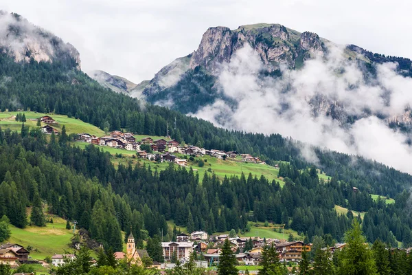 Panorama över Dolomiterna — Stockfoto