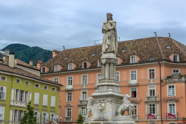 Walther plein in Bolzano — Stockfoto