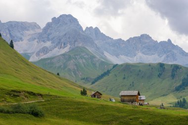Fuciade Valley in the Dolomites clipart