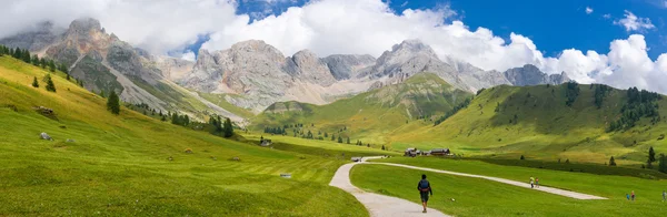 Fuciade Valley w Dolomitach — Zdjęcie stockowe