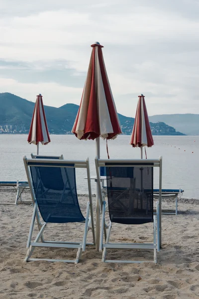 Ombrello in un Beach Resort — Foto Stock