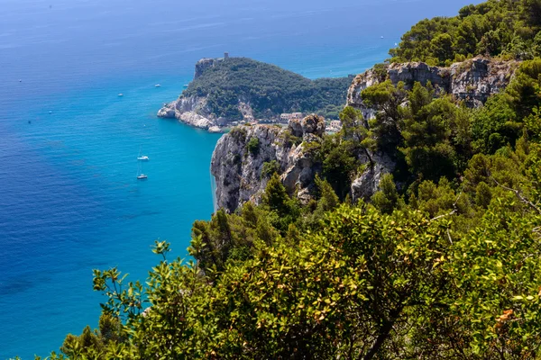 De kust van Varigotti — Stockfoto