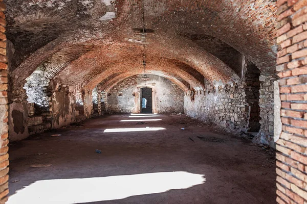 Forte Sperone Uma Das Fortificações Nas Colinas Redor Gênova Itália — Fotografia de Stock