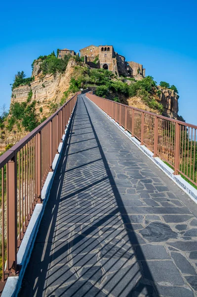 Antico Borgo Civita Bagnoregio Chiamato Anche Città Morente Nella Regione — Foto Stock