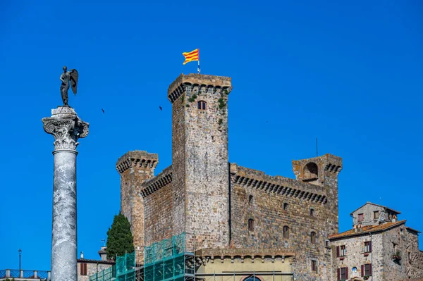 Rocca Monaldeschi Della Cervara Antiguo Castillo Casco Antiguo Bolsena Lazio —  Fotos de Stock