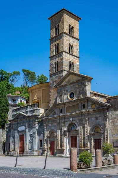 Церковь Санта Кристина Римско Католическая Базилика Больсене Лацио Италия Церковь — стоковое фото