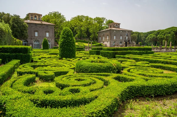 Jardín Manierista Sorpresa Bagnaia Viterbo Italia Central Atribuido Jacopo Barozzi — Foto de Stock